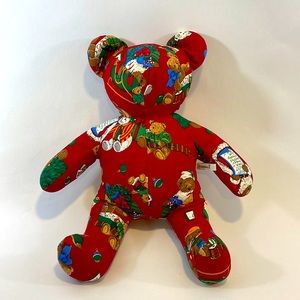 Vintage Riverdale Plush Holiday Bear